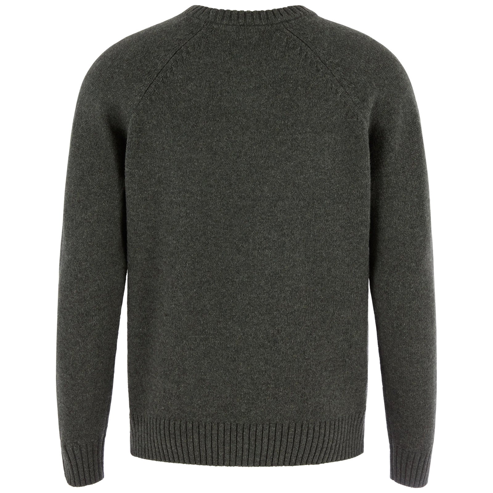 Fjällräven Men's Logo Knit Sweater, Deep Forest — back