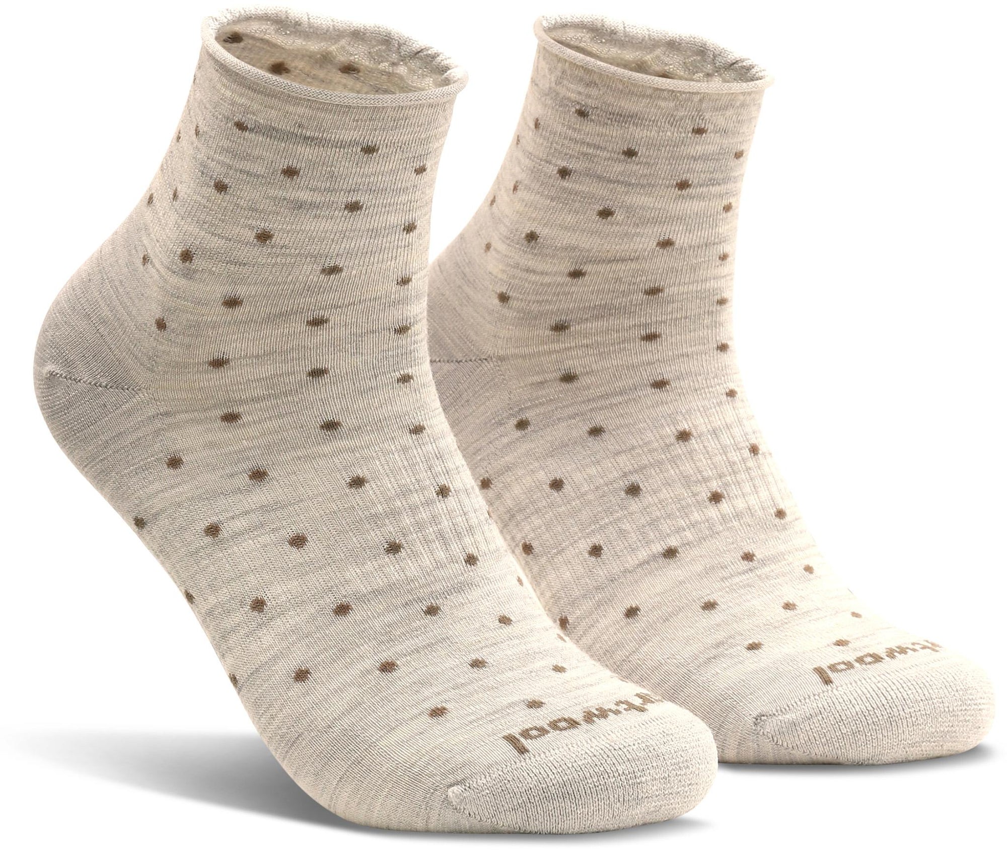 Smartwool Women's Everyday Classic Dot Ankle Socks in Ash