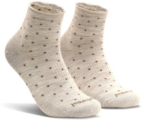 Smartwool Women's Everyday Classic Dot Ankle Socks in Ash
