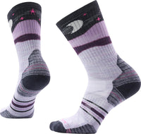 Smartwool Women's Hike Targeted Cushion Lunar Trek Crew Socks - Purple Eclipse, alternate view