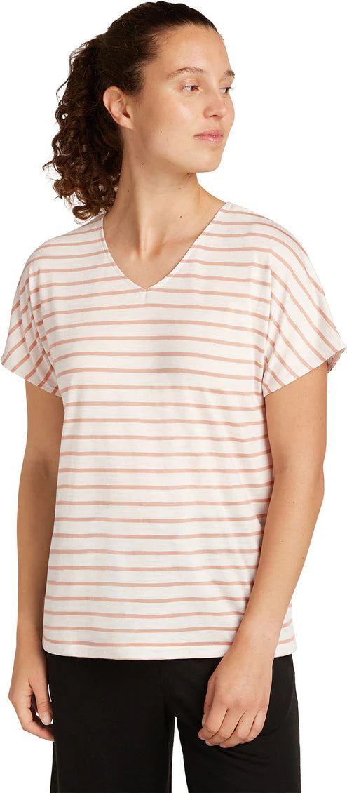Women's Merino Blend Drayden Reversible Top Stripe