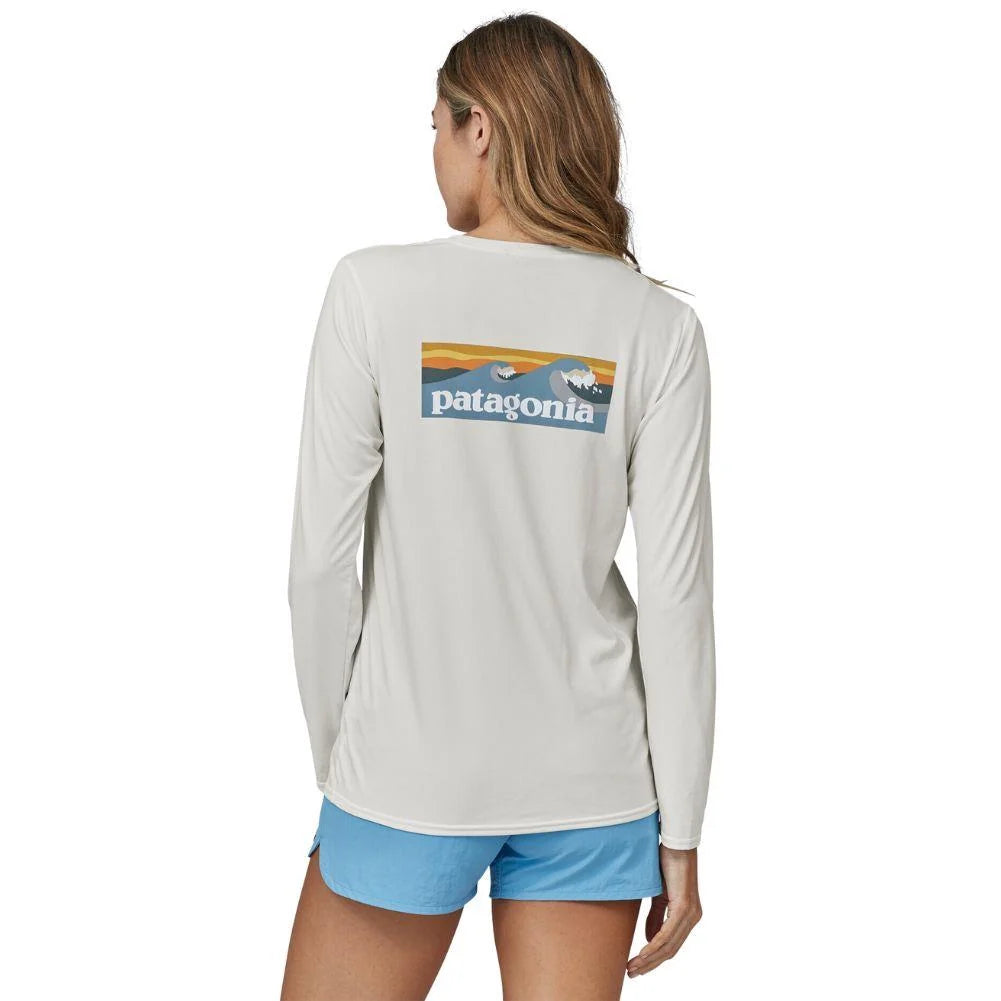 Women's Long-Sleeved Capilene Cool Graphic Shirt - Waters