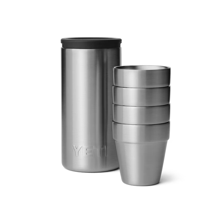 Shot Glasses and Case