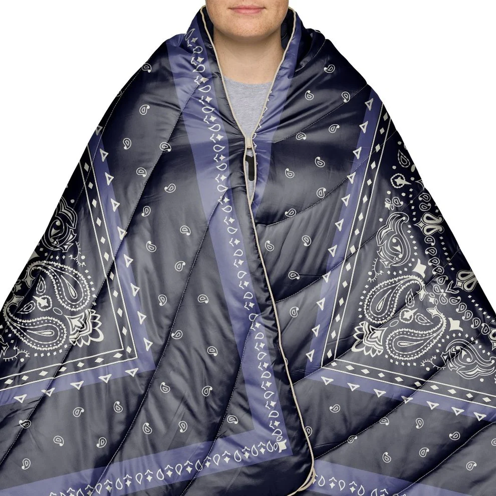 Original Puffy Blanket - Midnight Mesa Bandana