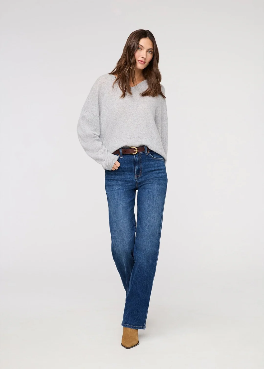 Women's Performance Denim+ High Rise Straight