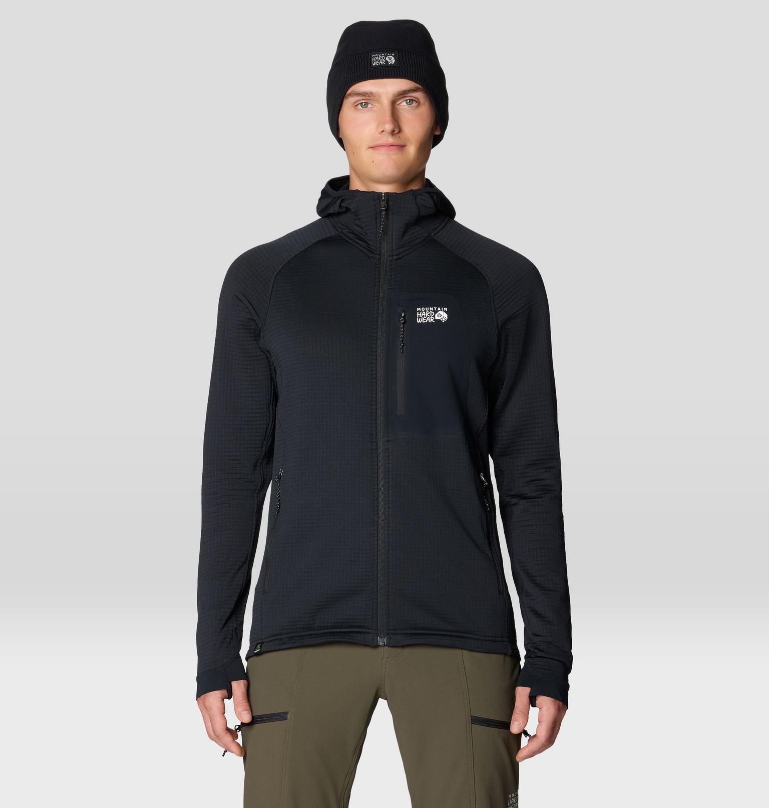Men's Polartec® Power Grid™ Full Zip Hoody