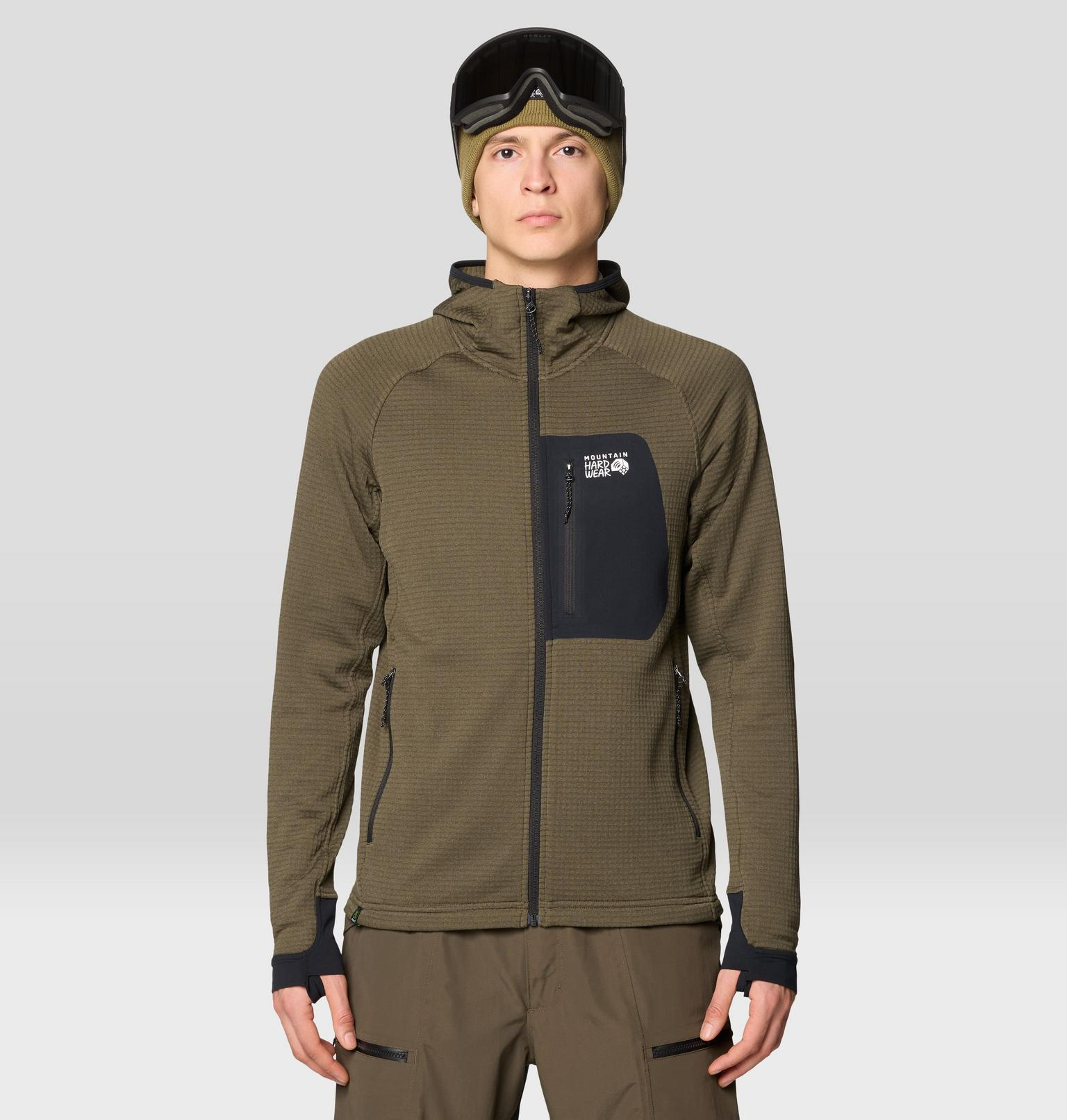 Men's Polartec® Power Grid™ Full Zip Hoody
