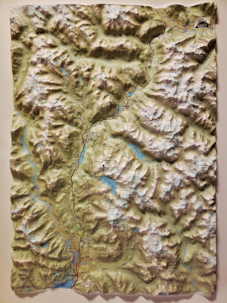 Sea to Sky 3D Map