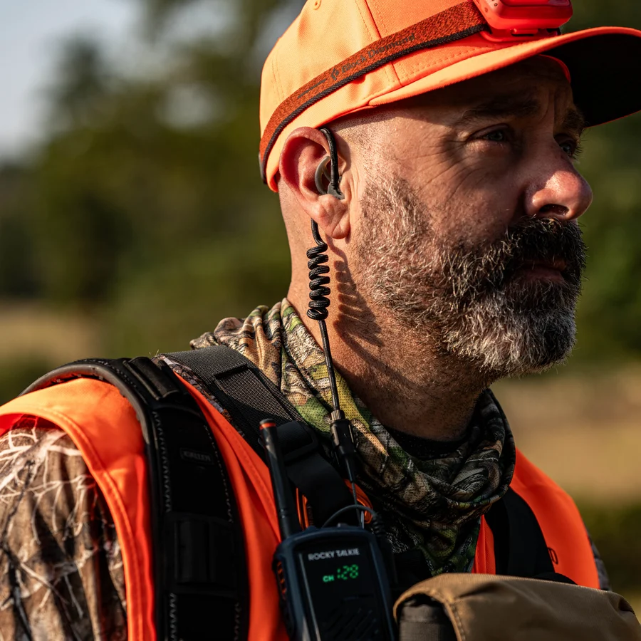 Rocky Talkie Radio + Acoustic Headset Headset