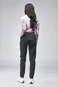 Indyeva Women's Matkailu Brushed Pant in Black, alternate view