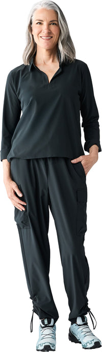 Indyeva Luzo Cargo Pants - Black