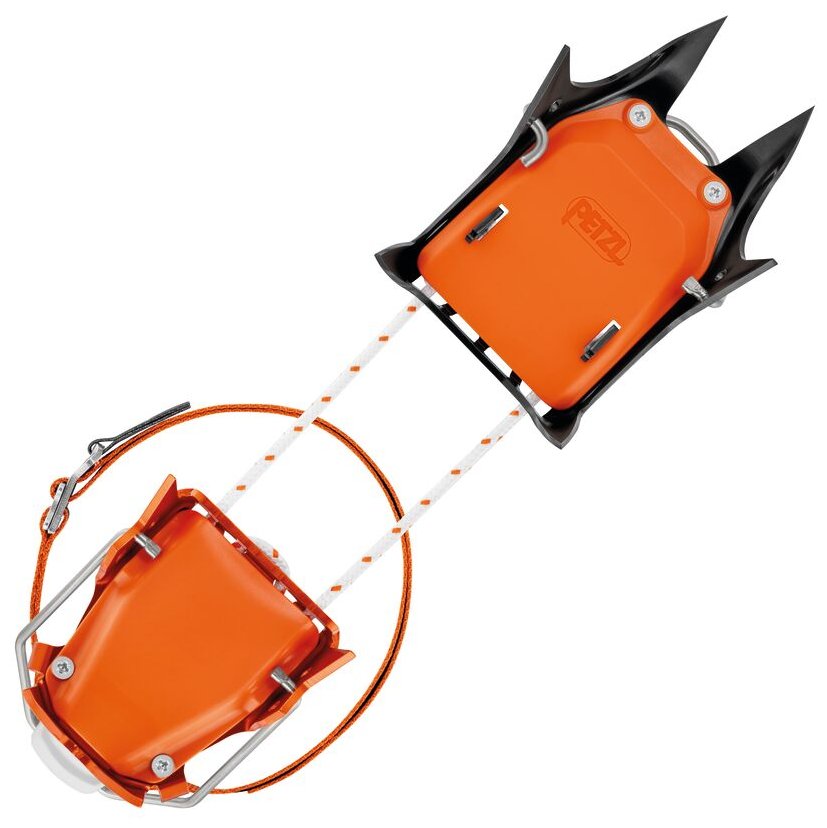 Petzl LEOPARD HYBRID crampons, underside