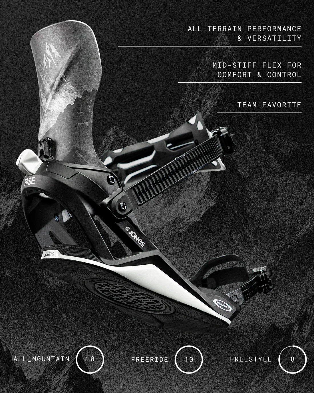 Mercury FASE Snowboard Bindings