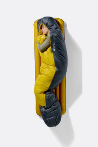 Rab Neutrino -12C / 10F Sleeping Bag, Graphene/Dark Pollen (view 2)