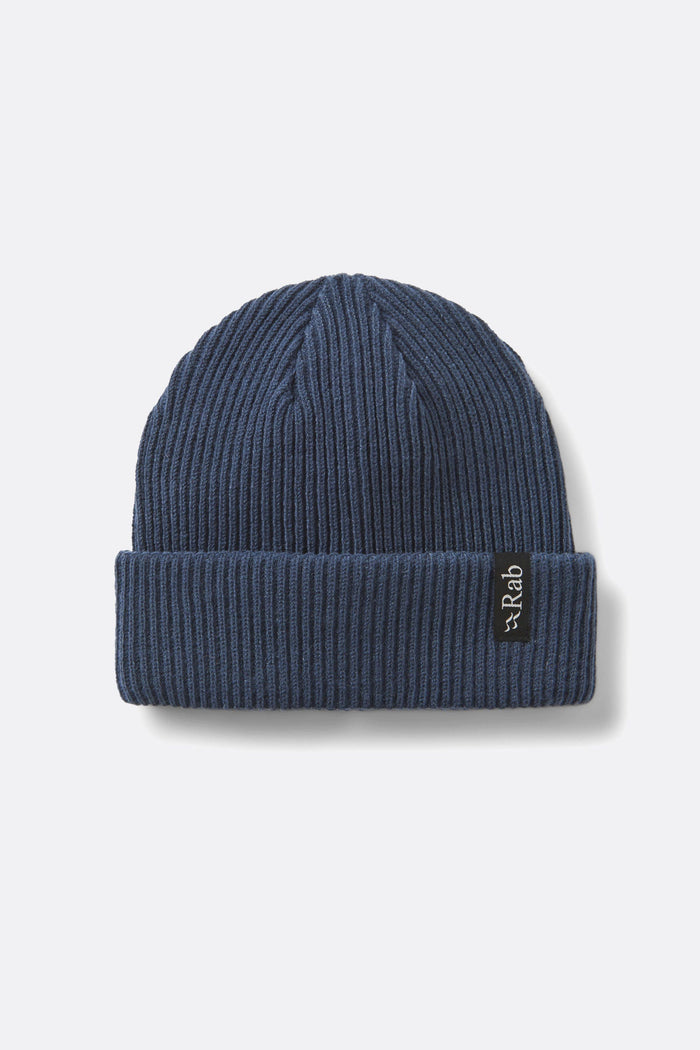 Rab Perimeter Rolled Beanie, Tempest Blue