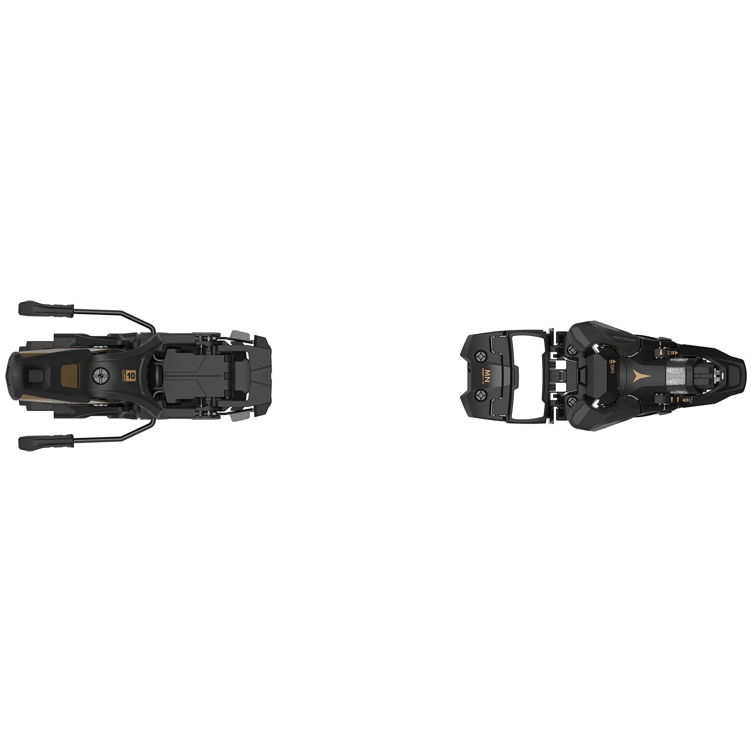 Atomic Shift 2 10 MN ski binding in Black/Bronze, image 2