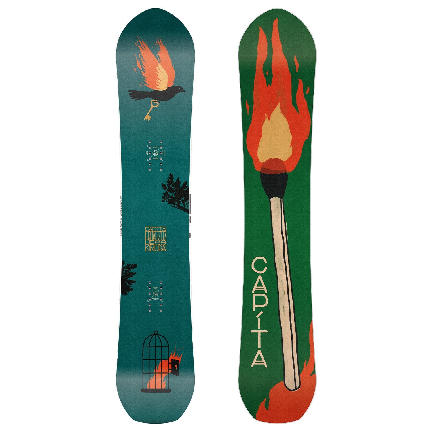 CAPiTA The Equalizer Snowboard 2027 top sheet