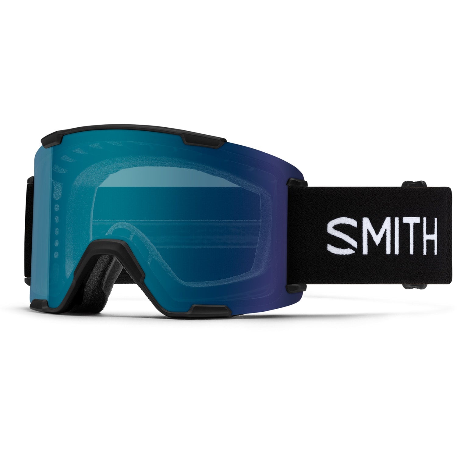 Smith Stash XL goggles - Black + ChromaPop Everyday Blue Mirror
