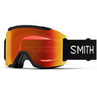 Smith Squad (2026) goggles - Black + ChromaPop Everyday Red Mirror