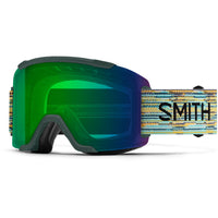 Smith Squad (2026) goggles - Emerald ReNU Upcycled Scrap + ChromaPop Everyday Green Mirror