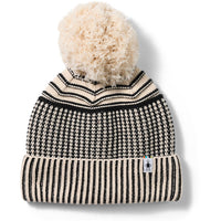 Summit Knit Pom Beanie - Almond