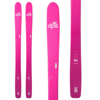 DPS Kaizen 100 + ATK Freeraider 15 Evo (Pink Colourway) – skis, Hot Lap Pink