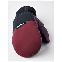 Hestra Orion Mitt in Bordeaux/Plum, alternate view