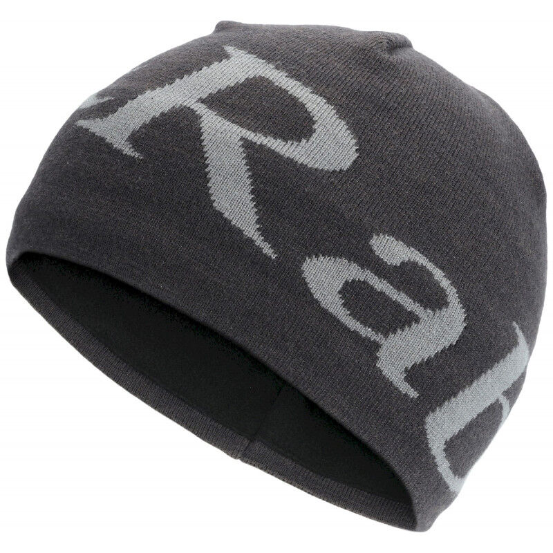 Rab Logo Beanie, Anthracite/Granite