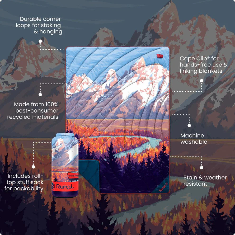 Original Puffy Blanket - Grand Teton National Park - Past Season