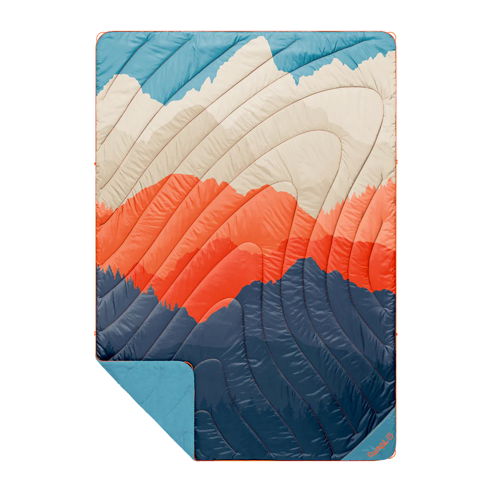 Fleece Puffy Blanket - Teton Glow
