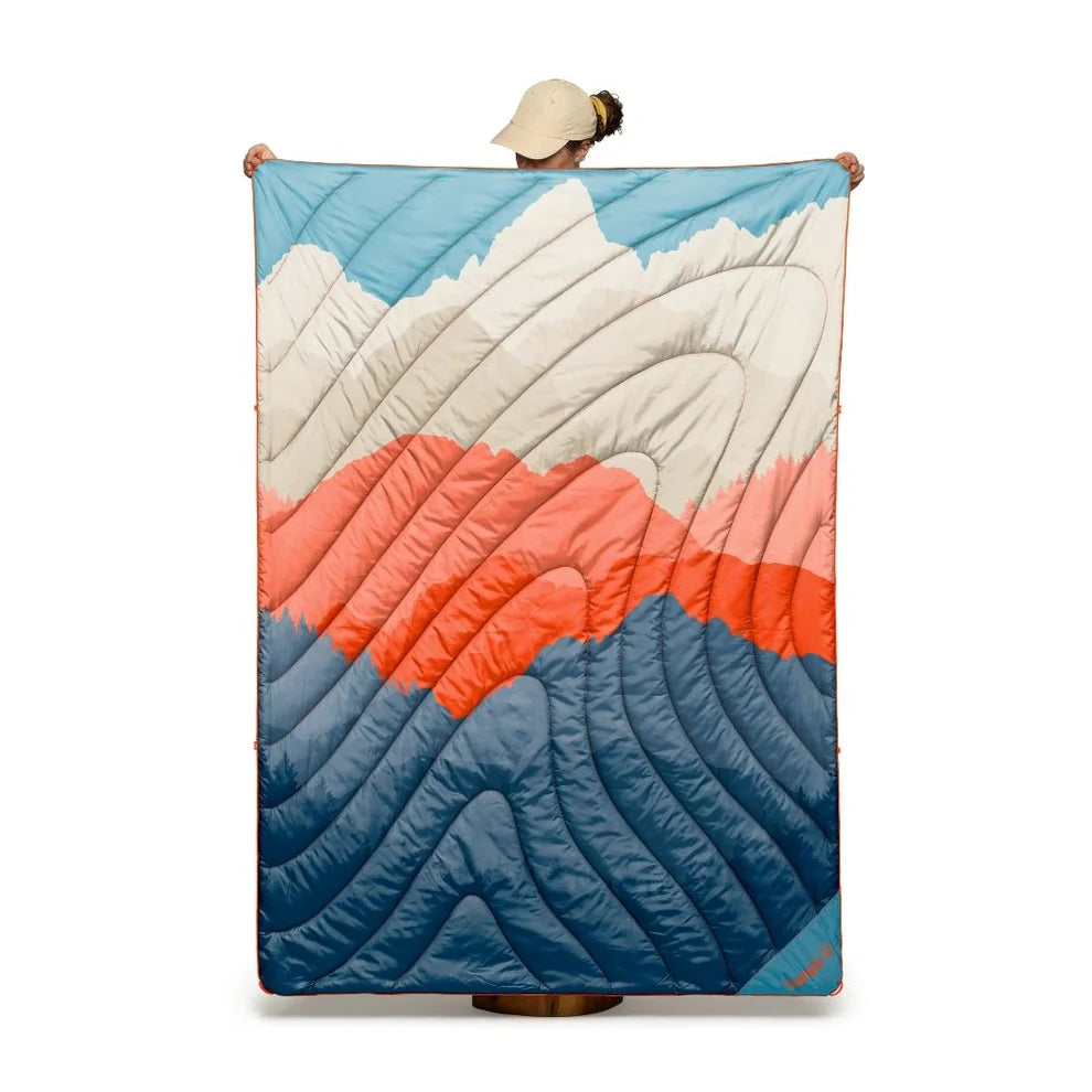 Fleece Puffy Blanket - Teton Glow