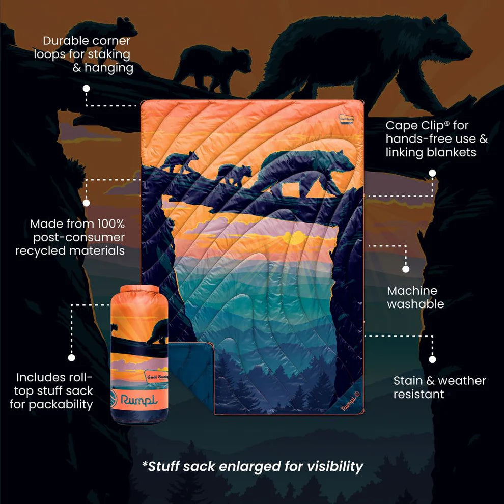 Original Puffy Blanket - Great Smoky National Park 2025