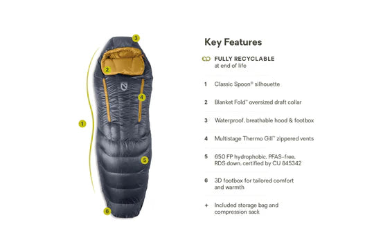 Disco™ Men's Endless Promise® Down Sleeping Bag