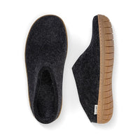 Glerups Slip-on Natural Rubber Charcoal side