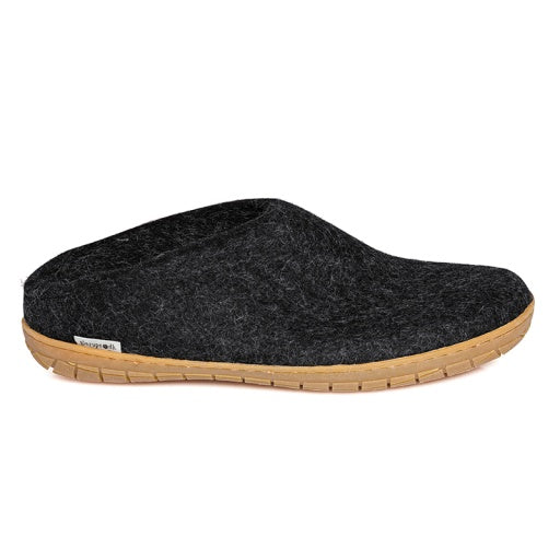 Glerups Slip-on Natural Rubber Charcoal sole