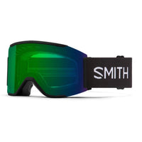 Smith Squad MAG goggle, Black frame with ChromaPop Everyday Green Mirror lens