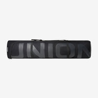 Union travel snowboard bag in black, front