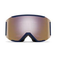 Smith Squad MAG goggle, AC Gen Sasaki frame with ChromaPop Everyday Rose Gold Mirror lens