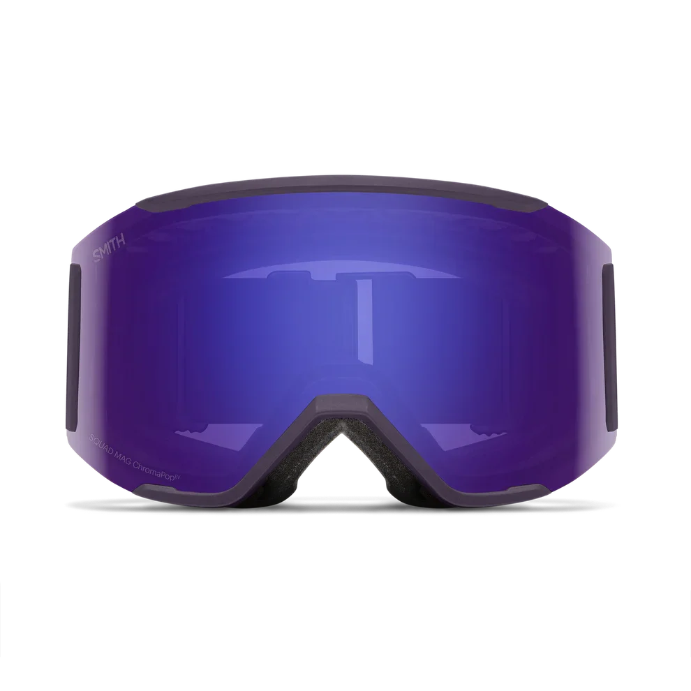 Smith Squad MAG goggle, Cosmos Aurora frame with ChromaPop Everyday Violet Mirror lens