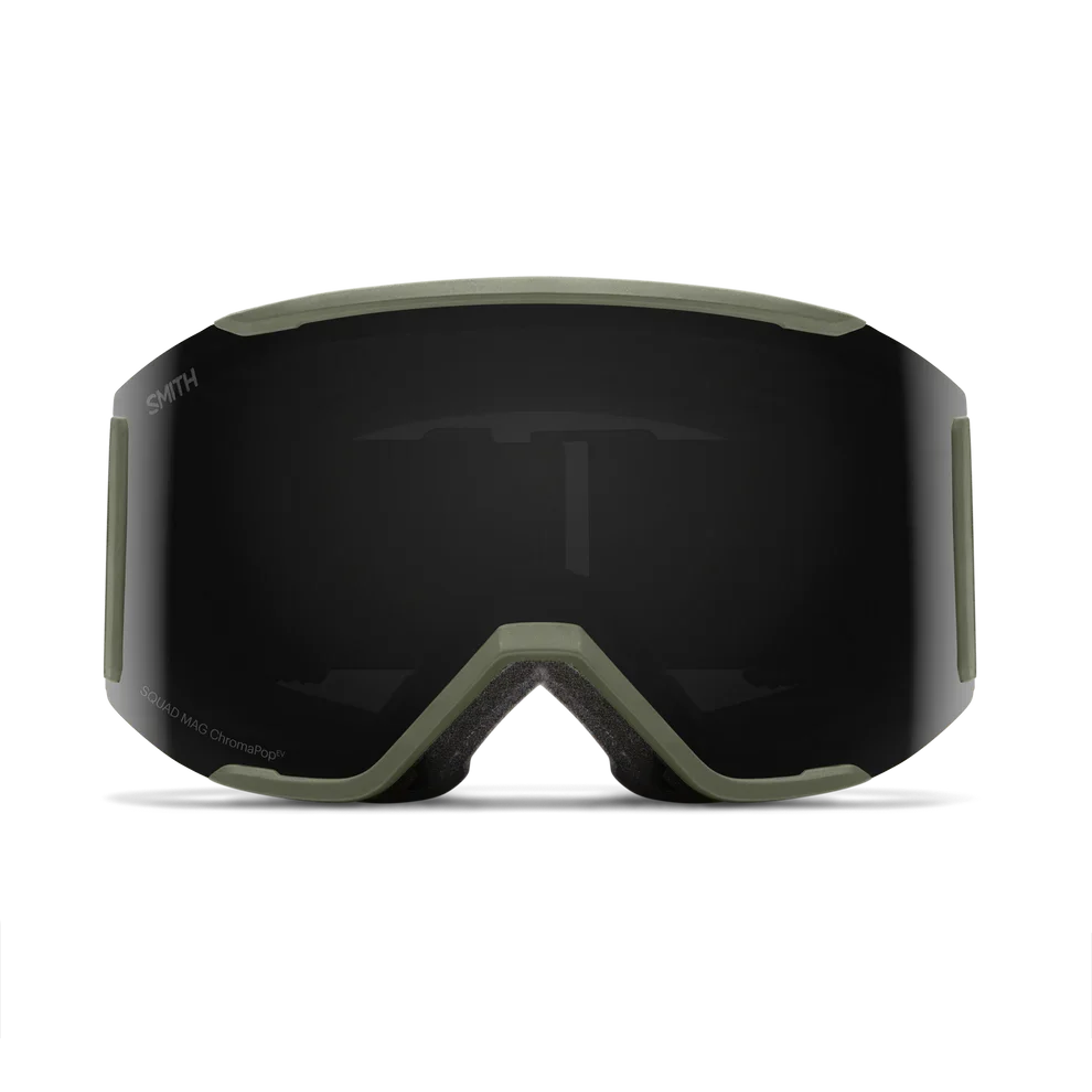 Smith Squad MAG goggle, Eye of the Tiger frame with ChromaPop Sun Black lens