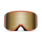 Smith Squad MAG goggle, Rust frame with ChromaPop Sun Black Gold Mirror lens