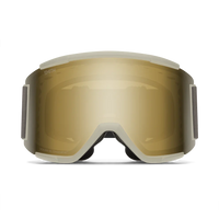 Smith Squad XL goggle, Chalk frame with ChromaPop Sun Black Gold Mirror lens