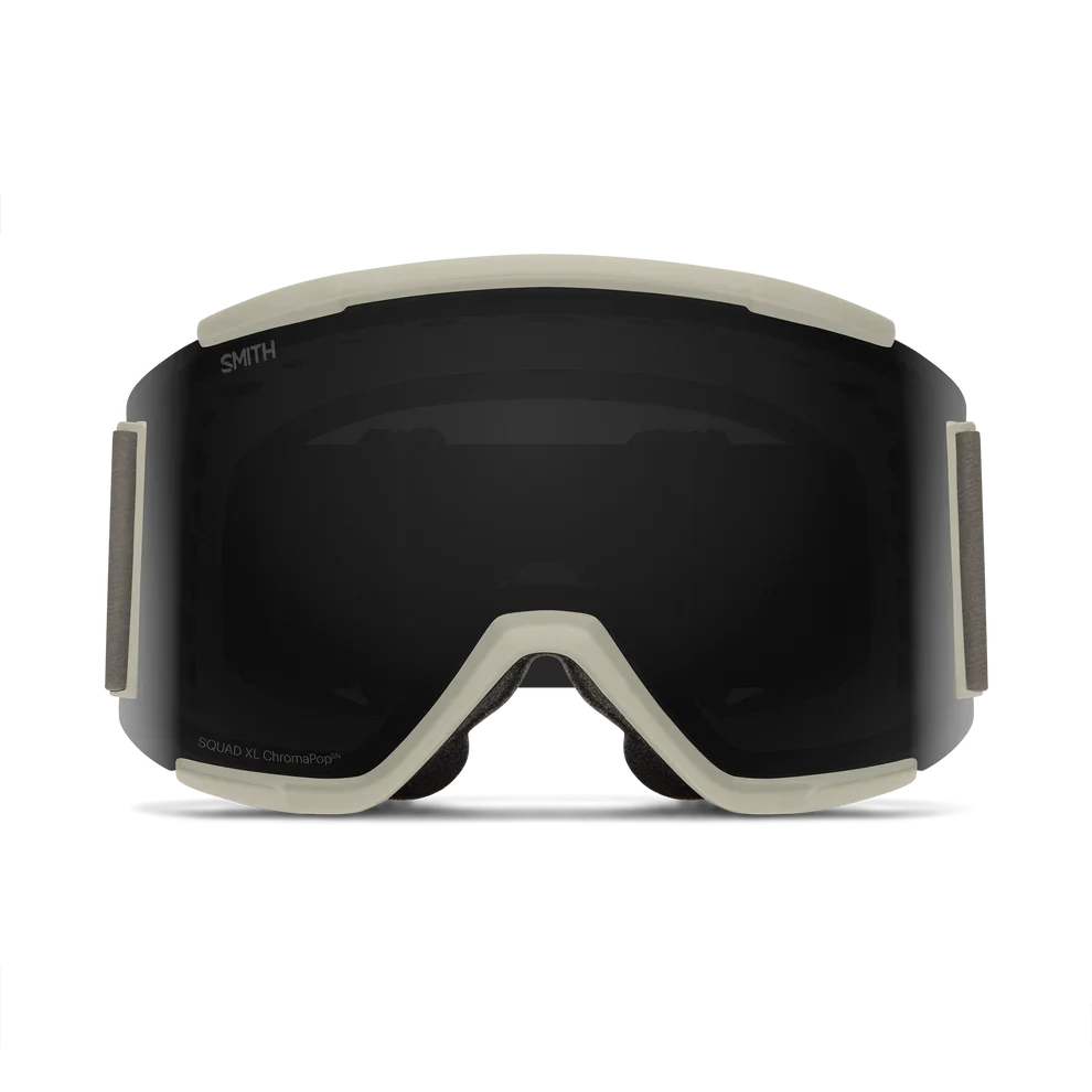Smith Squad XL goggle, Chalk frame with ChromaPop Sun Black lens
