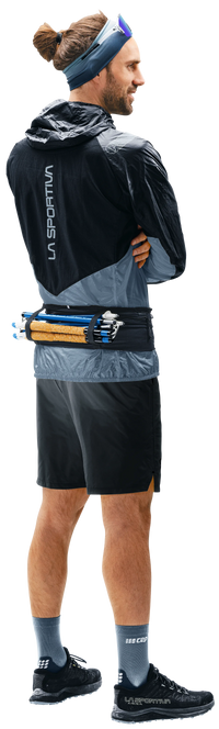 Deuter Traick Belt on trail runner