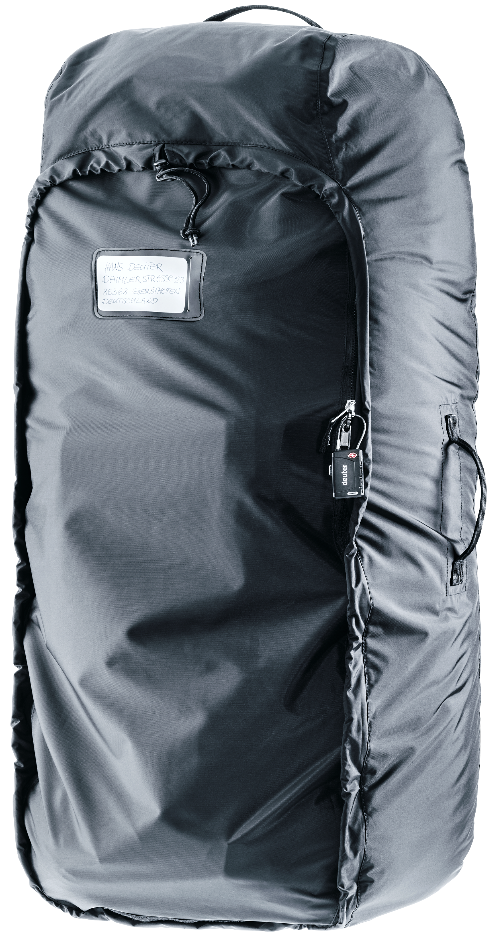 Deuter Transport Cover in use