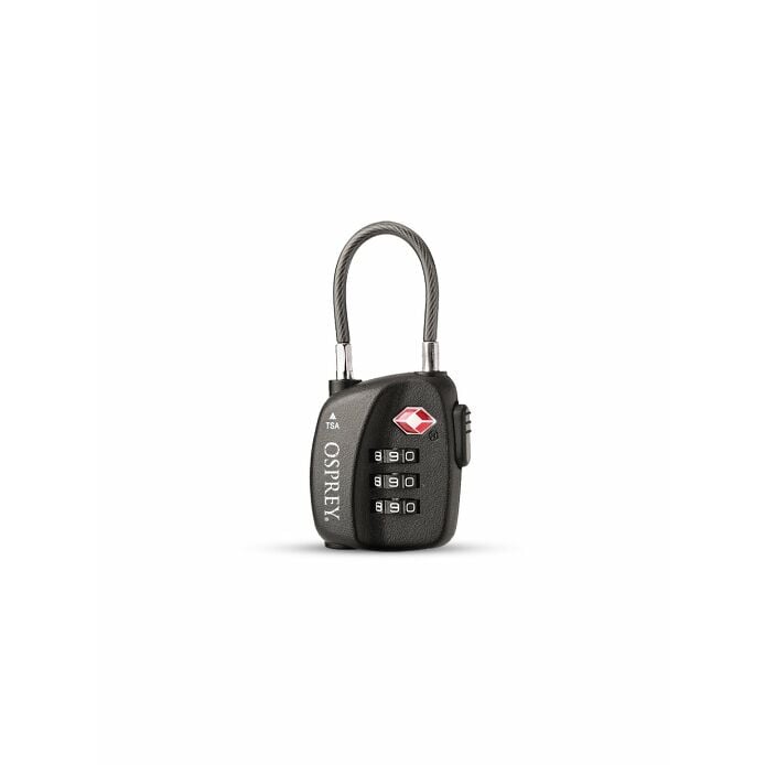 Osprey TSA Cable Lock detail
