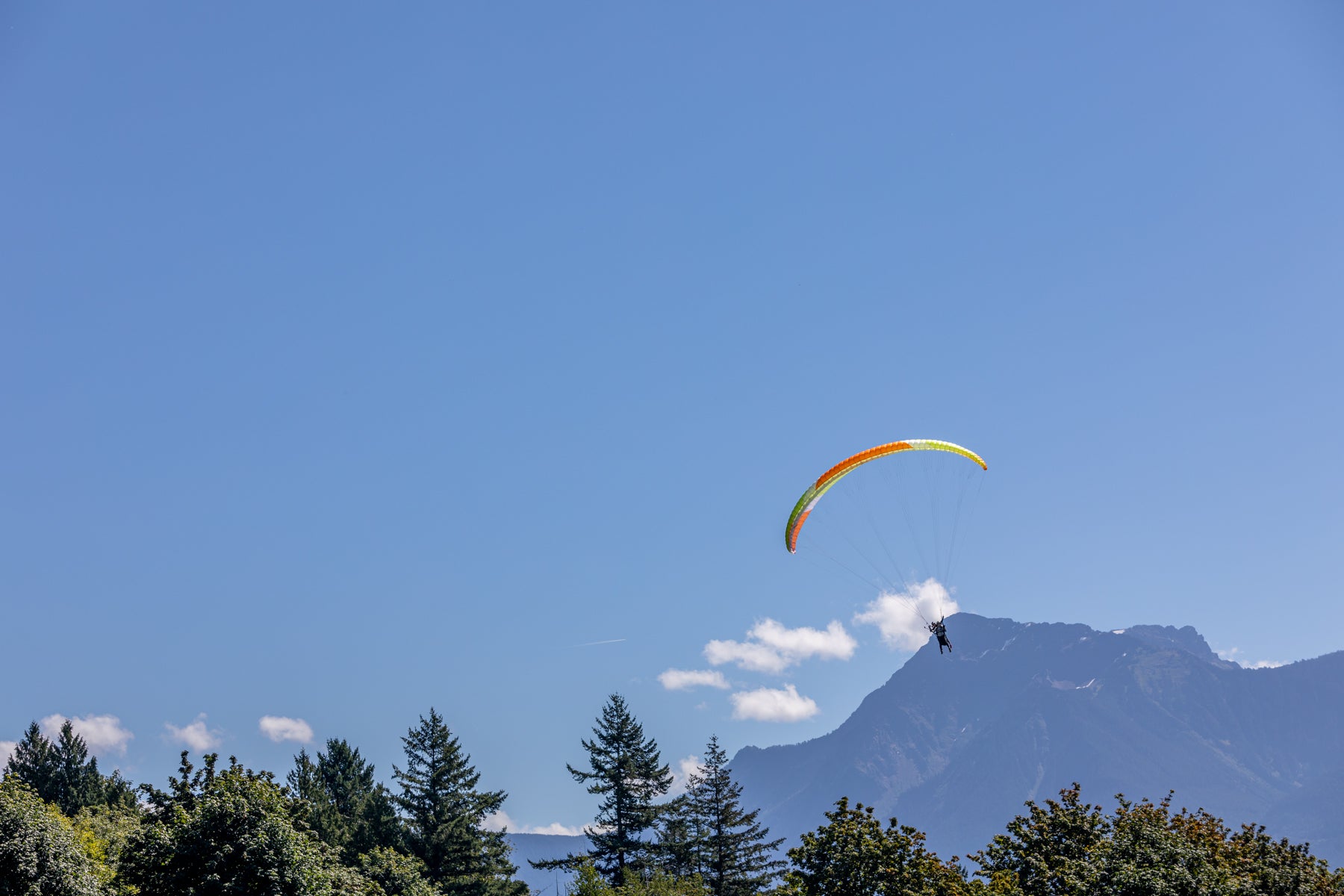 Tandem Paragliding Flight