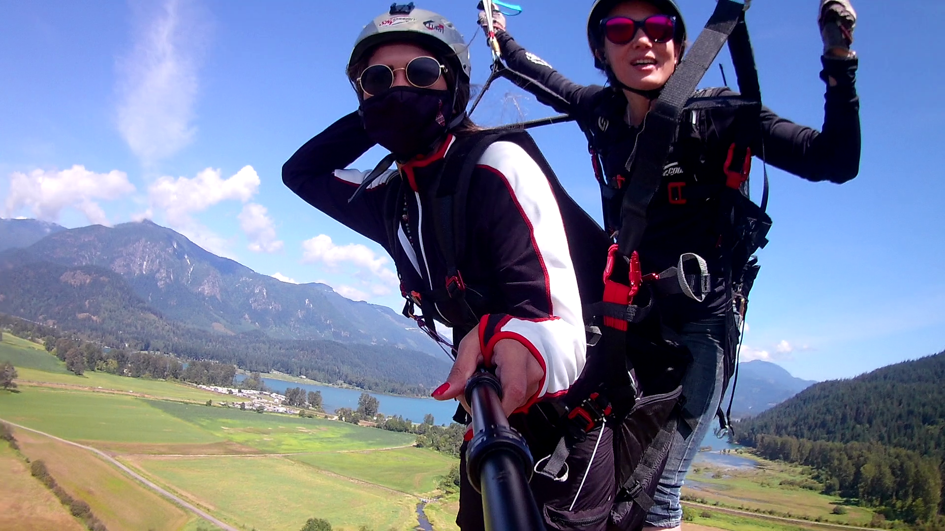 Tandem Paragliding Flight