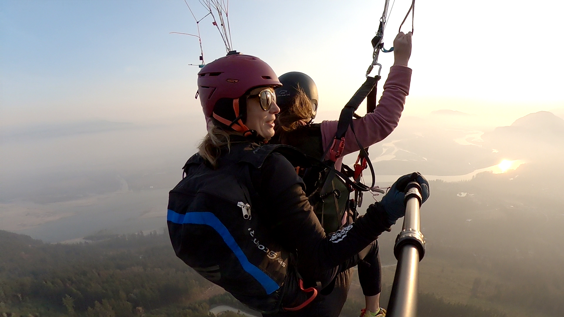 Tandem Paragliding Flight