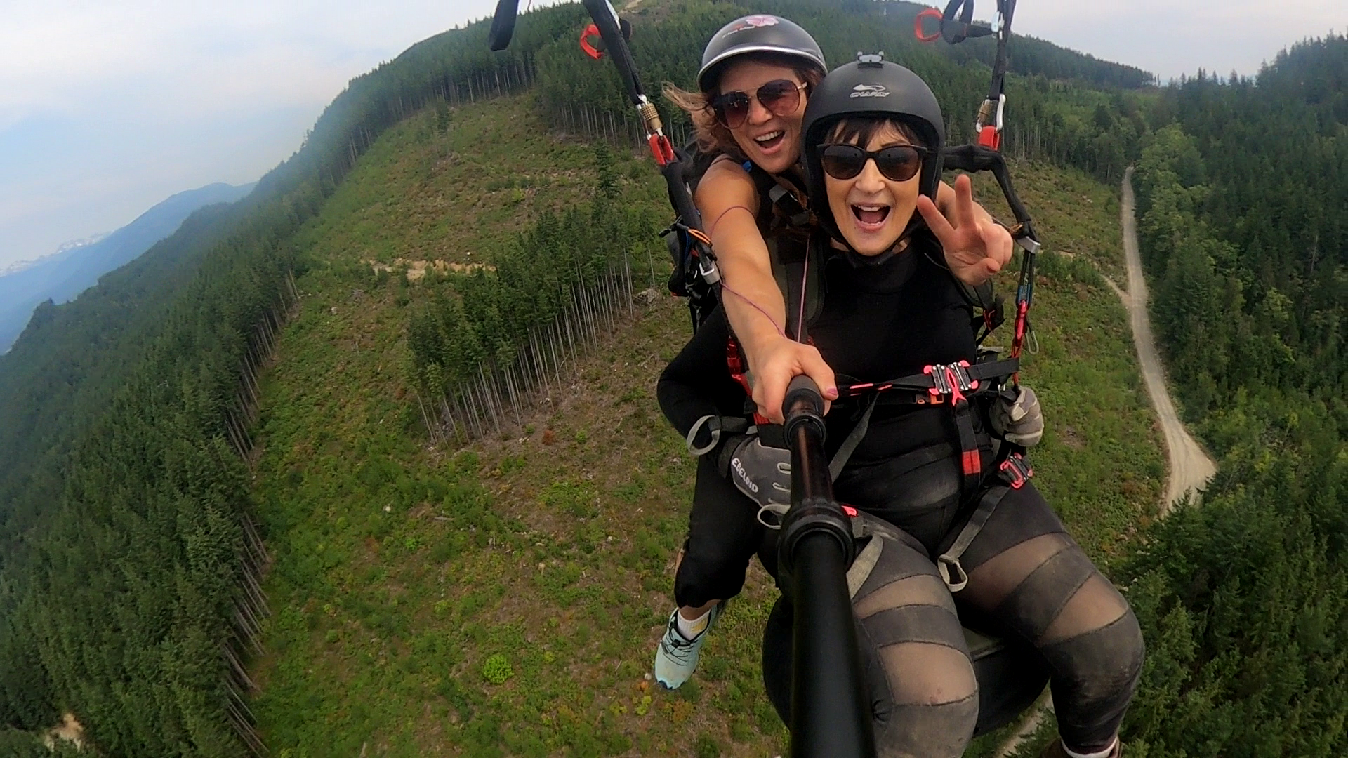 Tandem Paragliding Flight